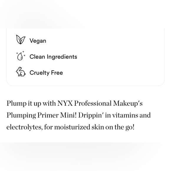 $10β€οΈβπ₯ LAST 1! NYX Plump Right Back Electrolytes Plumping Primer Serum π§ NEW - Picture 7 of 9